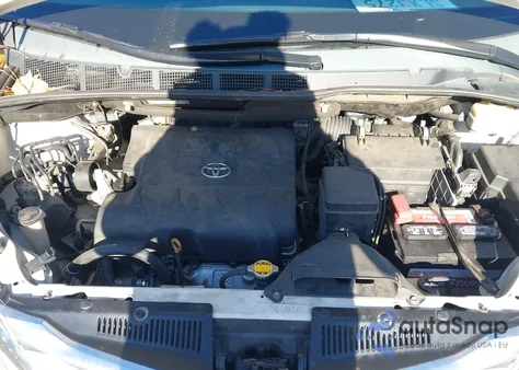 2012 Toyota Sienna Limited V6 7 Passenger from USA, damaged, VIN 5TDYK3DC9CS270879